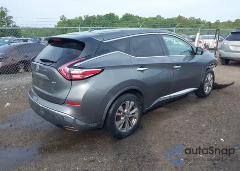 2015 Nissan Murano S/Sl/Sv/Platinum from USA, damaged, VIN 5N1AZ2MH9FN261317